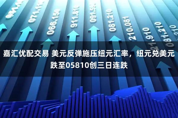 嘉汇优配交易 美元反弹施压纽元汇率，纽元兑美元跌至05810创三日连跌